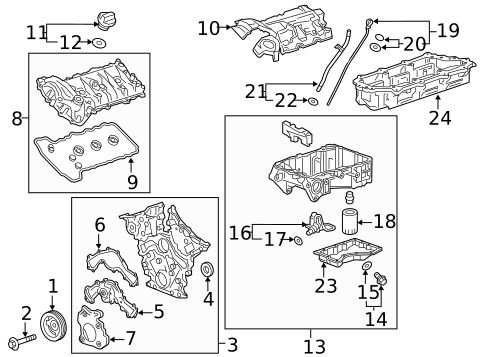 Hardware, Fasteners & Fittings for 2017 Cadillac CT6 #0