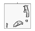 64700S0XA12ZZ - : Inner Panel Assembly for Honda Image