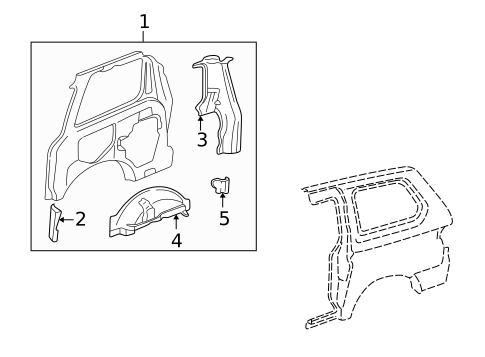 Inner Structure for 2004 Honda Odyssey #0