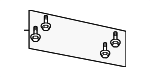 6507342AA - Body: Powertrain Skid Plate Screw for Mopar Image