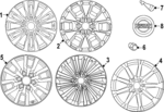 D0C007KA9A - : Wheel, Alloy for Nissan Image