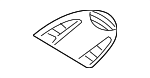 61313456146 - Electrical: Map Light Lens for Mini Image