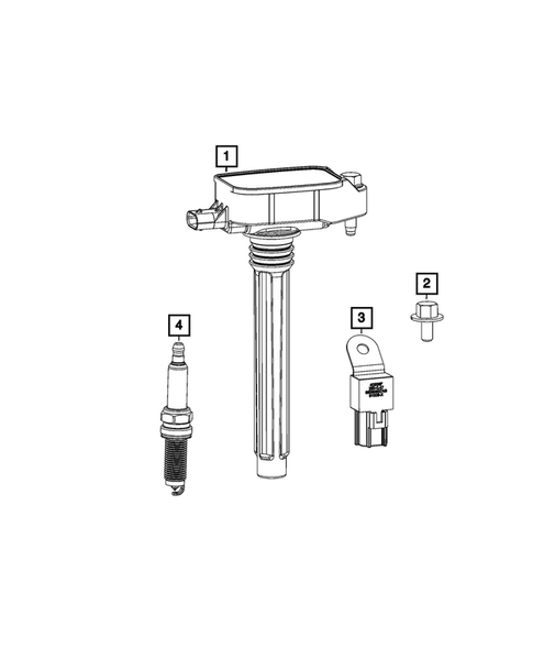 Ignition, Spark Plugs, Cables, Coils, and Glow Plugs for 2025 Chrysler Pacifica #0