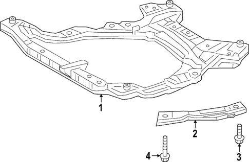 Suspension Mounting for 2025 Lexus NX350h #1