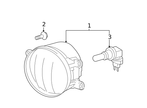 Fog Lamps for 2014 Lexus IS F #0