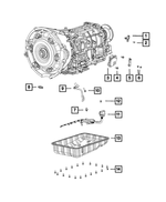 68224245AA - AS69RC; 6-Speed; Automatic Transmission: Bolt And Washer for Mopar Image