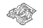 T00153720 - Body: Center Floor Pan for Mazda Image