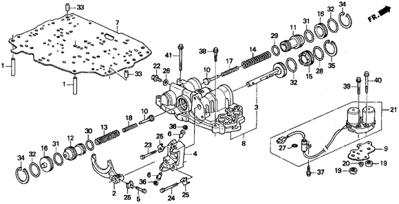 AT Servo Body for 1997 Acura TL #0