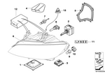 63117182520 - Lighting: Control Unit Xenon Light for BMW Image