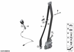 72117435895 - : Lower Strap, Front for BMW Image