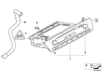 65126923321 - Audio, Navigation, Electronic Systems: Button Left for BMW Image