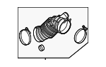 28130L1200 - Engine: Engine Air Intake Hose for Kia Image