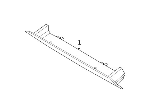 High Mounted Stop Lamp for 2014 Ford C-Max #0
