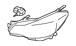 84913FJ150 - : Headlamp Housing for Subaru: Impreza, XV Crosstrek Image