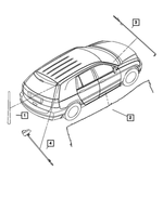 5064254AA - : Antenna Cable for Mopar Image