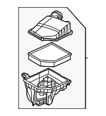 32283671 - Engine: Air Cleaner Assembly for Volvo Image