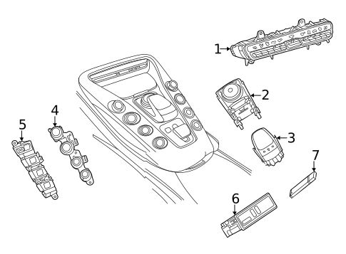 Automatic Temperature Controls for 2021 Mercedes-Benz AMG GT Black Series #1