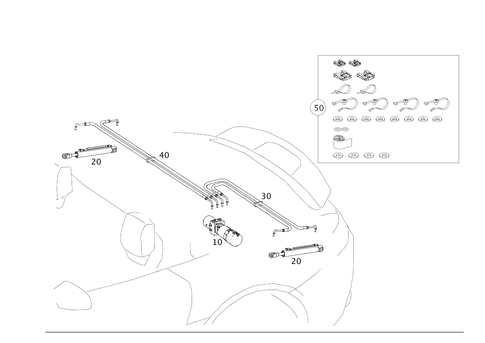 Folding Top Hydraulic System for 2018 Mercedes-Benz AMG GT R #0