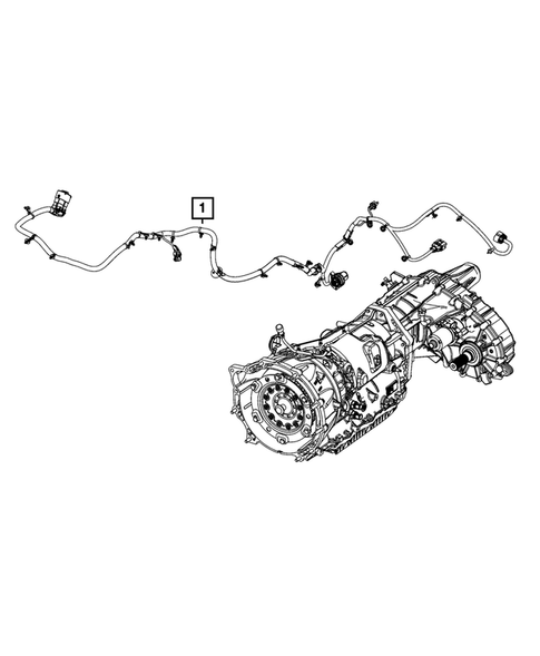 Wiring, Powertrain for 2025 Ram 1500 #0