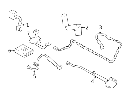Communication System Components for 2020 Nissan TITAN XD #0
