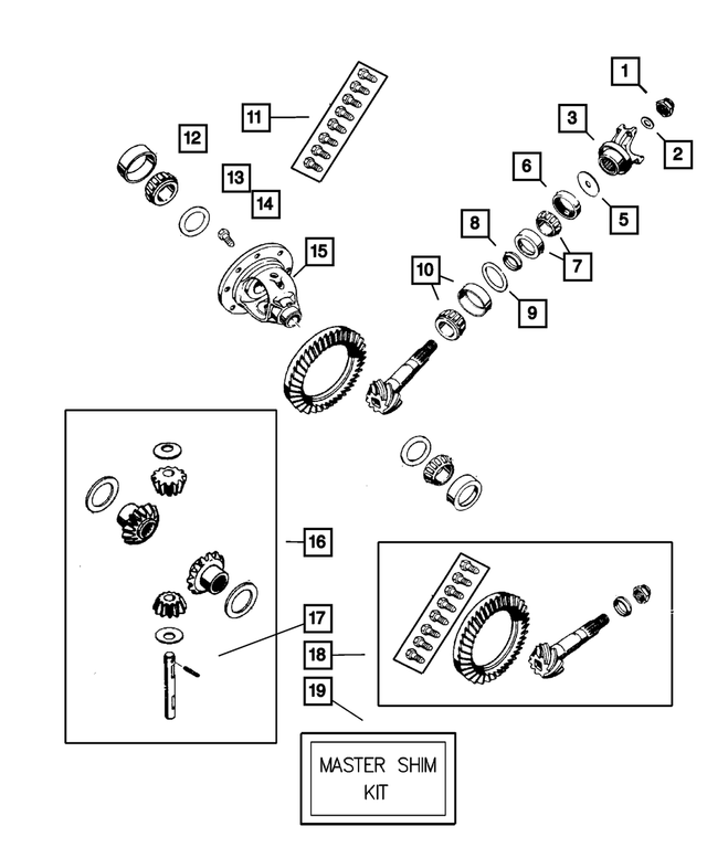 5072265AB - Rear Axle: Drive Pinion Seal for Mopar Image