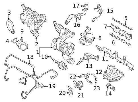 Turbocharger & Components for 2025 BMW M4 #0