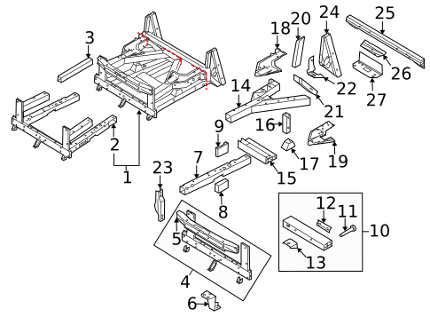 Inner Structure for 2014 Audi R8 #0