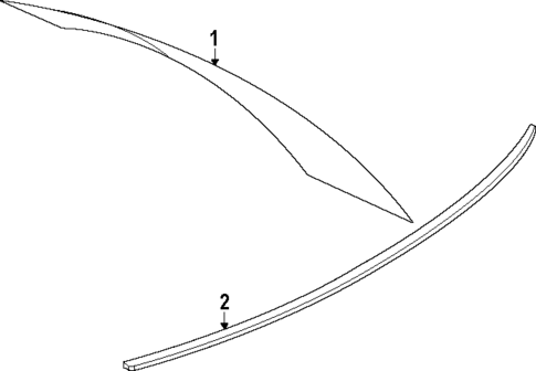 Glass - Lift Gate for 2025 BMW X3 #0