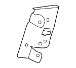 66201FG010 - Body: AM/FM Radio Bracket for Subaru: Forester, Impreza Image