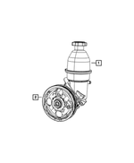 R2109980AD - Steering: Power Steering Pump, Remanufactured for Mopar Image