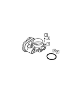 53032837AA - Fuel: Throttle Body for Mopar Image
