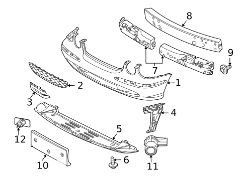 Parking Aid for 2009 Jaguar Vanden Plas #0