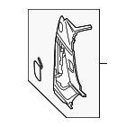 83A807108GGRU - Body: Bumper Cover for Audi Image