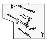 577002F000 - Steering: Gear Assembly for Kia: Spectra, Spectra5 Image