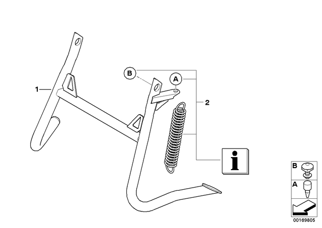 46527723219 - Design: Center Stand -  for BMW-Motorrad Image image