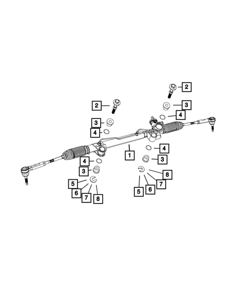 Steering Gear for 2013 SRT Viper #0