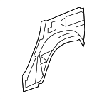 15939197 - Body: Wheel Housing Side Panel for Chevrolet: Malibu Image