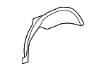 15777817 - Body: Wheel Housing Side Panel for Chevrolet: Malibu | Pontiac: G6 | Saturn: Aura Image