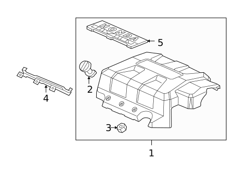 Engine Appearance Cover for 2008 Honda Ridgeline #0