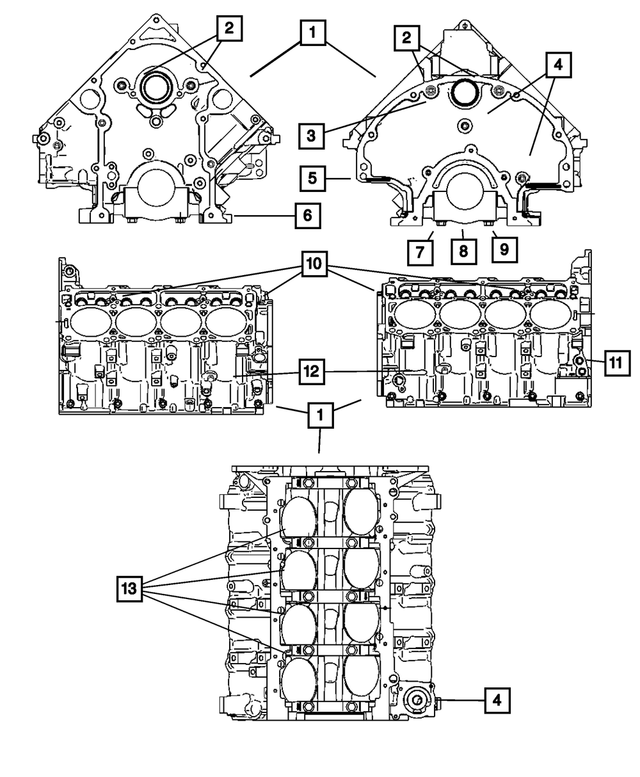 6036307AA - 5.7L Gas; Engine: Pipe Plug for Mopar Image