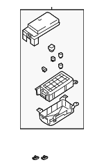 911603E000 - Electrical: Fuse Box Main for Kia: Sorento Image