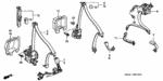 90101S9AJ01 - Interior/Bumper: SCREW, ET (6X22) for Honda Image