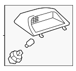 8157050030C0 - : High Mount Lamp for Lexus: LS430 Image