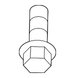 68292404AA - Transmission: Automatic Transmission Mount Bolt for Mopar Image