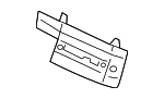 4N0853950A - Body: Grille Reinforcement Bracket for Audi Image