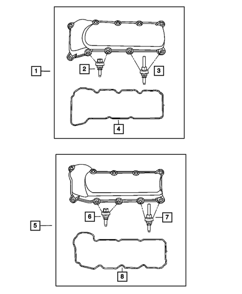 Cylinder Head for 2007 Jeep Grand Cherokee #1
