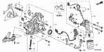 15150P8AA00 - Engine: JOINT ASSY., OIL PIPE for Acura Image
