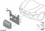 66316861400 - Distance Systems, Cruise Control: Bracket F.Sensor for BMW Image