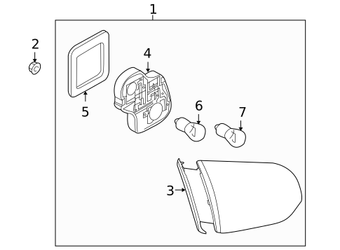 Tail Lamps for 2011 Volkswagen GTI #0