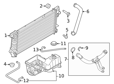 Radiator & Components for 2011 Ford F-150 #0